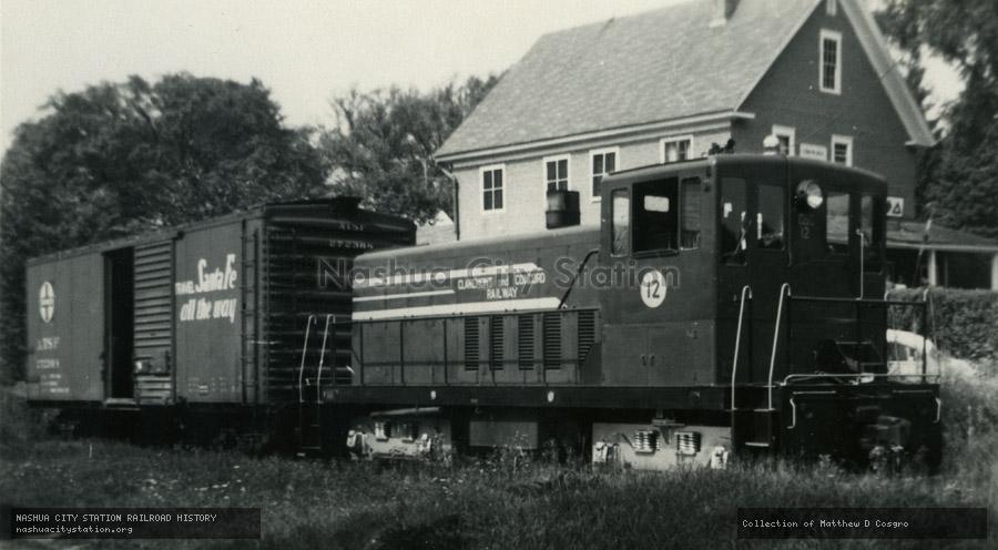 Postcard: Last Train, Henniker, N.H.